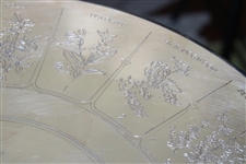 Augusta National Golf Club Clubhouse with Hole Names Trivet
