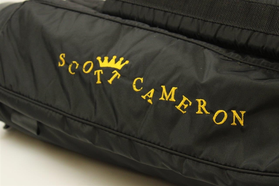 Scotty 'Scott' Cameron Black with Gold Piece of Time Golf Stand Bag