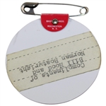 1963 Masters Tournament SERIES Badge #12000 - Jack Nicklaus Winner