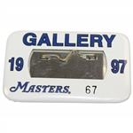 1997 Masters Tournament Official GALLERY Badge #67