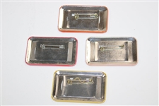 1990, 1991, 1992 & 1993 Masters Tournament Official GALLERY Badges - #90, #265, #109 & #241