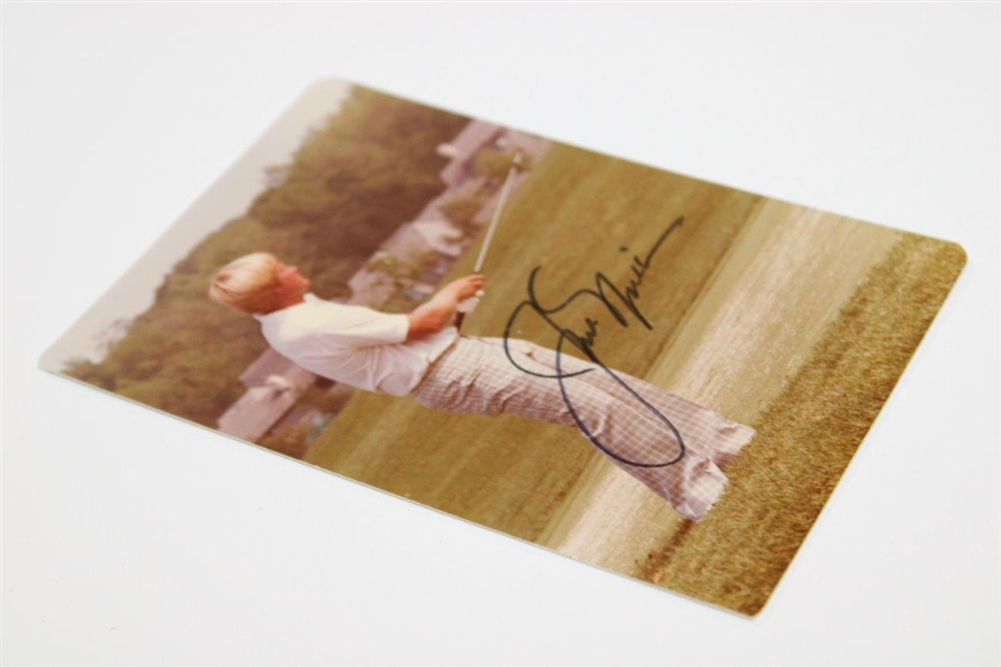 Jack Nicklaus Signed Original Photo JSA ALOA