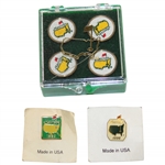 1992 & 1996 Masters Employee Pins with Masters Logo 4pk Ball Markers