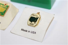 1992 & 1996 Masters Employee Pins with Masters Logo 4pk Ball Markers