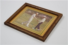 Jack Nicklaus & Gary Player Signed Photo - Framed JSA ALOA