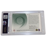 Jack Nicklaus Signed 2002 SP Game Used Golf Front 9 Fabric PSA/DNA Certified Auto Grade GEM-MT 10 #68014100