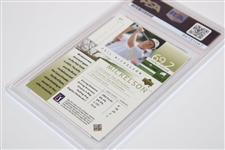 Phil Mickelson Signed 2002 Upper Deck Rookie Card PSA/DNA Certified Auto Grade GEM-MT 10 #84731047
