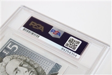 Jack Nicklaus Signed Royal Bank of Scotland 5 Pound Note PSA/DNA Certified Auto Grade Authentic #84254354
