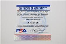 Jack Nicklaus Signed Undated Masters Tournament Embroidered Flag PSA #AK56756