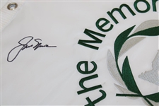 Jack Nicklaus Signed Undated The Memorial Tournament Embroidered Flag PSA #AK56750