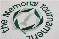 Jack Nicklaus Signed Undated The Memorial Tournament Embroidered Flag PSA #AK56750