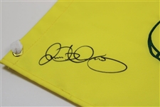 Rory McIlroy & Jordan Spieth Signed Undated Masters Tournament Embroidered JSA #BB04260