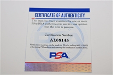 Phil Mickelson Signed 2021 PGA Championship at Kiawah Island Screen Flag PSA #AL68166
