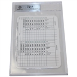 Tom Watson Signed Augusta National GC Scorecard with 'All My Best' BAS #00013996709