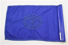 Hale Irwin Signed Medinah Country Club Blue Course Flag JSA ALOA