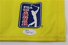 Justin Thomas Signed Sony Open in Hawaii Course Flag JSA #AA84798