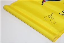 Justin Thomas Signed Sony Open in Hawaii Course Flag JSA #AA84798