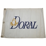 Doral White with Blue Flag