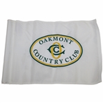 Oakmont Country Club Embroidered White Course Flag