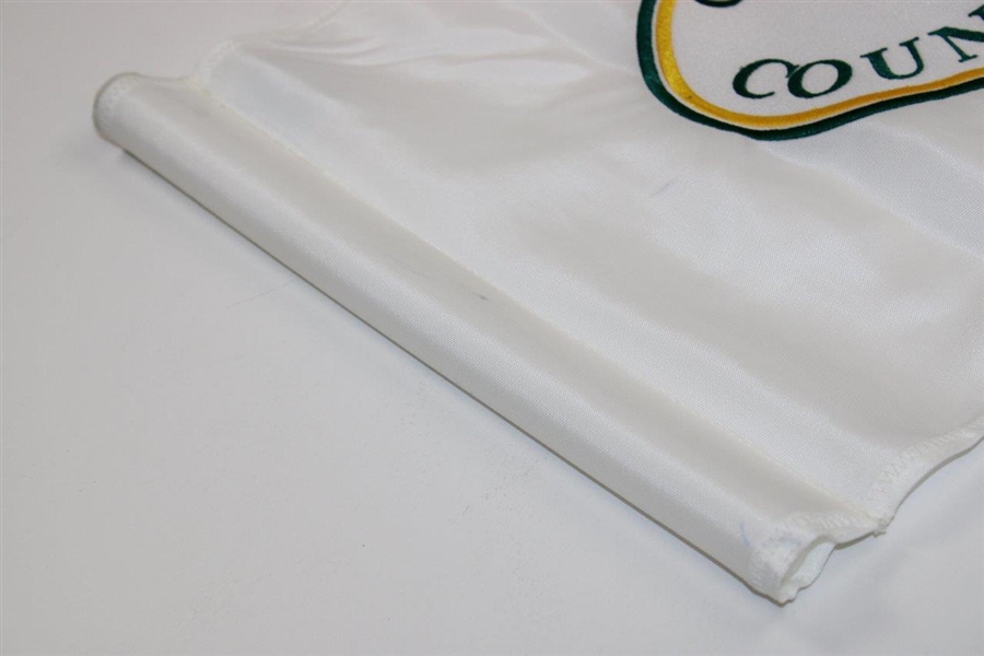 Oakmont Country Club Embroidered White Course Flag