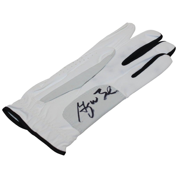 President George Bush Signed LH Golf Glove with Presidential Seal JSA ALOA
