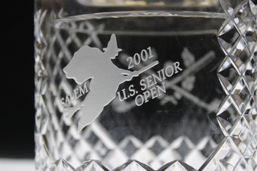 2001 US Senior Open Championship at Salem Glass Jar with Lid