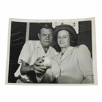 Babe Ruth & Babe Zaharias 'The Babes' 8/13/1947 Press Photo - Close Shot