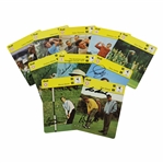 Ten (10) Signed 1978 Sportscaster Golf Themed Cards - Floyd, Devlin, Jacklin & others JSA ALOA