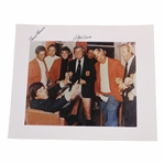 1973 US Ryder Cup Team Room Celebration Photo Signed by 2 Team Members JSA ALOA