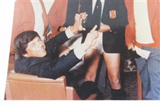 1973 US Ryder Cup Team Room Celebration Photo Signed by 2 Team Members JSA ALOA