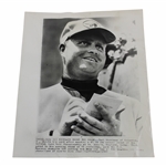 Jack Nicklaus Tallies His Score in 1963 British Open AP Wire Photo 