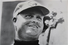 Jack Nicklaus Tallies His Score in 1963 British Open AP Wire Photo 