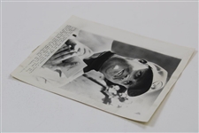 Jack Nicklaus Tallies His Score in 1963 British Open AP Wire Photo 