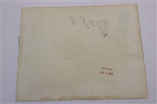 Jack Nicklaus Tallies His Score in 1963 British Open AP Wire Photo 