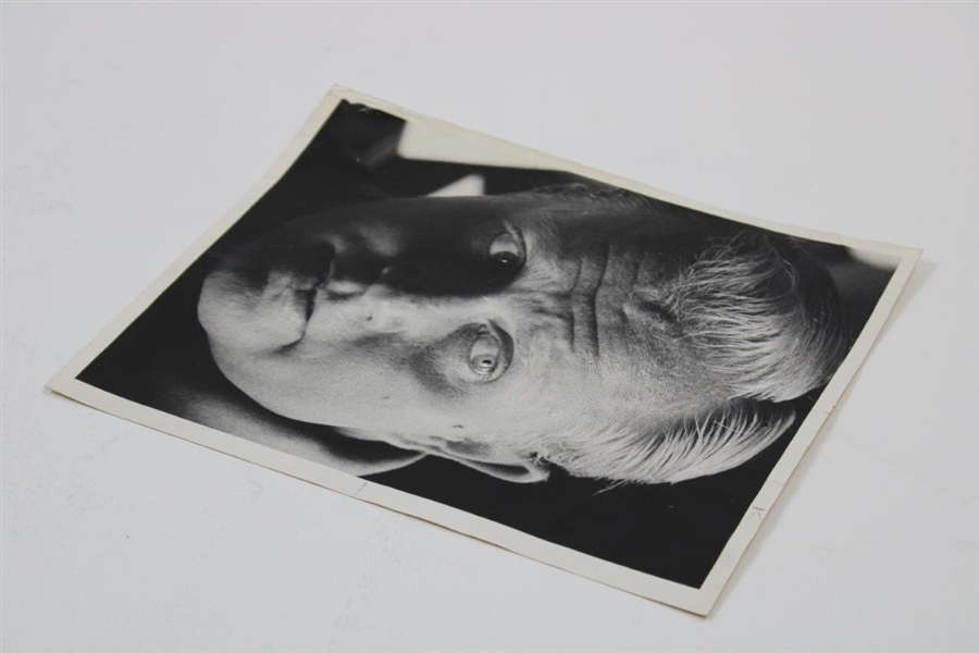 Jack Nicklaus Tight Head Shot in 1968 Dave For Nell Chi Daily News Wire Photo