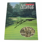 Chris Patton Signed 1989 US Amateur at Merion Program w/'1989 US Amateur Champion' JSA ALOA