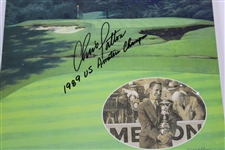 Chris Patton Signed 1989 US Amateur at Merion Program w/'1989 US Amateur Champion' JSA ALOA