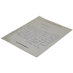 Phil Mickelson Signed Handwritten Letter to ANGC Secretary Kathryn Murphy - Masters Content JSA ALOA