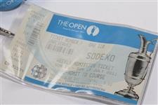 2011 OPEN Championship at Royal St George's Ticket in OPEN Lanyard