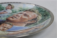1992 Sports Impressions Arnold Palmer Platinum Ltd Ed Numbered Plate #1120/5000