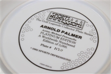1992 Sports Impressions Arnold Palmer Platinum Ltd Ed Numbered Plate #1120/5000
