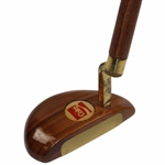 Woodie Golf Design USA Coke Themed Wood Shafted Putter w/Marvin Young Shaft Stamp