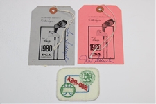 Lot of 2 1980 Pga Championship Tickets And 1 Patch (Nicklaus Win)