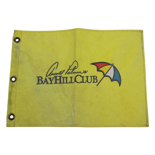 Arnold Palmer Bay Hill Club Yellow Embroidered Flag