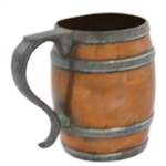 1907 Wallingford CC Bronze & Pewter Choice Score Season Tankard Won By Samuel Cook
