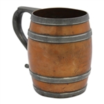 1907 Wallingford CC Bronze & Pewter Choice Score Season Tankard Won By Samuel Cook