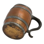 1907 Wallingford CC Bronze & Pewter Choice Score Season Tankard Won By Samuel Cook