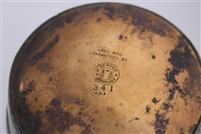1907 Wallingford CC Bronze & Pewter Choice Score Season Tankard Won By Samuel Cook