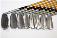 Full Set Of MacGregor Tommy Armour Model TDA-40 Irons with Woods
