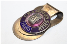 Bobby Clampett's 1983 TPC Championship Contestant Clip/Badge